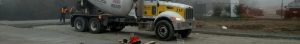 Image of cement truck