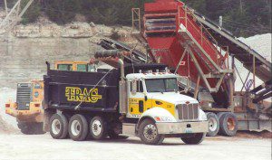 Image of gravel truck