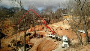 Image of large dig site