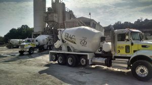 Image of cement truck